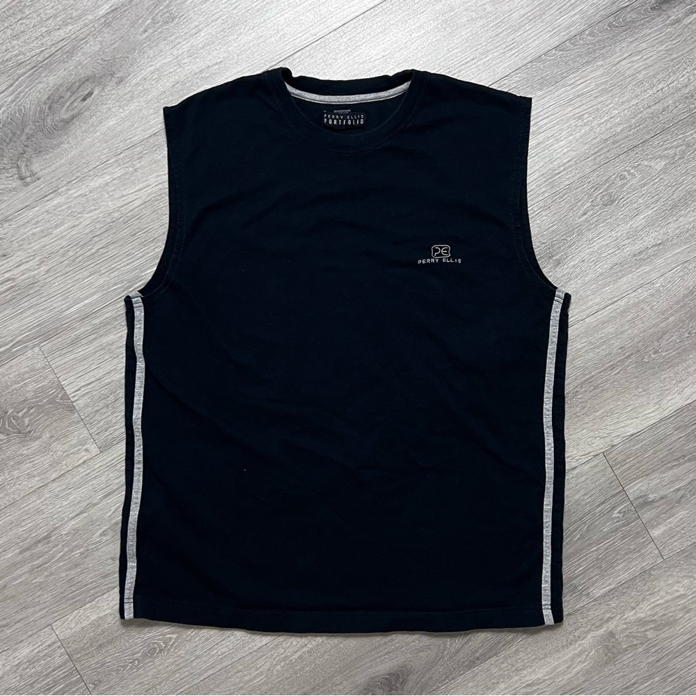Vintage Perry Ellis Large Sleeveless Tee